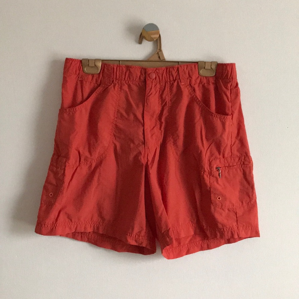 Red/Orange Columbia Shorts